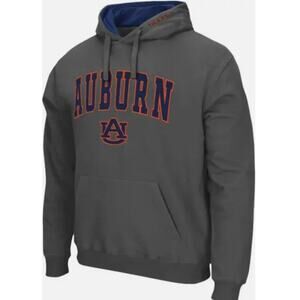 Vintage Stadium Athletics Auburn Gray/Orange Hoodie Sweatshirt Sz Small – EUC